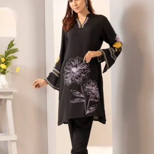 Black Cherry Georgette Co-ord Set Women